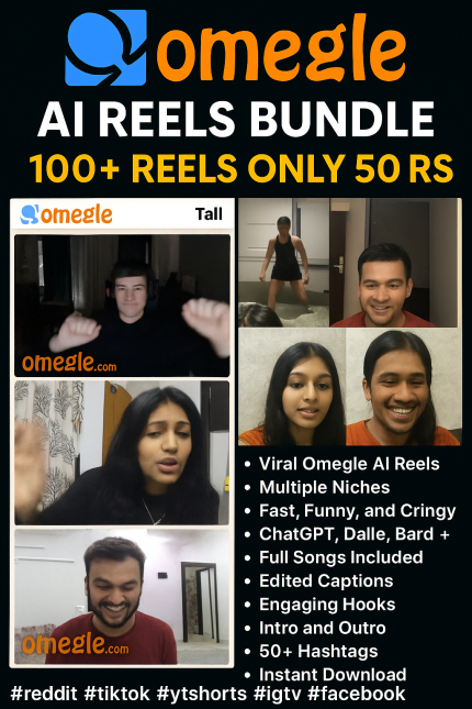 “Omega AI Bundle – Trending Reels Ka Superpack, Bas ₹49 Mein!”